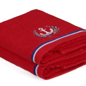 Bästa pris Ashburton Handduk 2-pack Röd - Textil & mattor