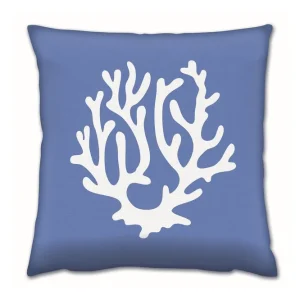 Gravel Kudde 43x43 cm Blå/Vit - Textil & mattor Reapris