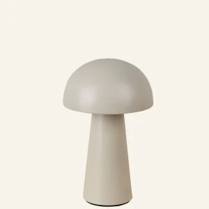 Batteridriven lampa beige - 21,5 cm ø13,7 Endast denna vecka
