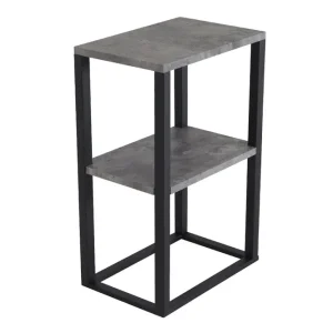 Snabb leverans Venture Home Rise Sängbord 30 cm Svart - Möbler
