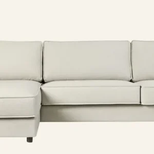 Begränsat erbjudande Soffa schäslong vänster natur - 315x156x79 cm