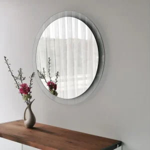 Begränsad tid Lepinas Väggspegel Rund 65 cm Härdat Glas - Inredning
