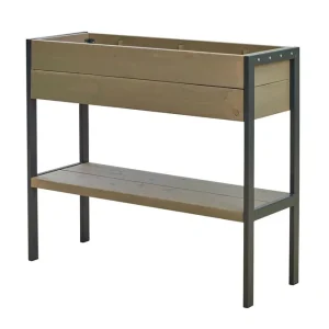 Plus Funkis Blomlåda Taupe - Inredning Fri frakt