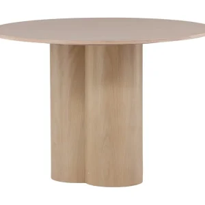 Venture Home Olivia Matbord 110 cm Runt Whitewash - Möbler I lager