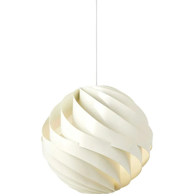 Turbo Pendel Ø 62 cm, Glossy Alabaster White I lager