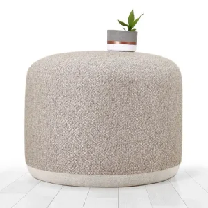 Expressleverans Harrodsburg Sittpuff 51 cm Beige - Möbler
