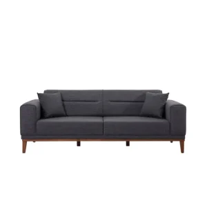 Trygg betalning Wyong Bäddsoffa 3-sits 223x94 cm Antracit - Möbler