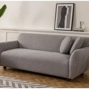 Whitecliffs Soffa 3-sits Grå - Möbler Snabb leverans