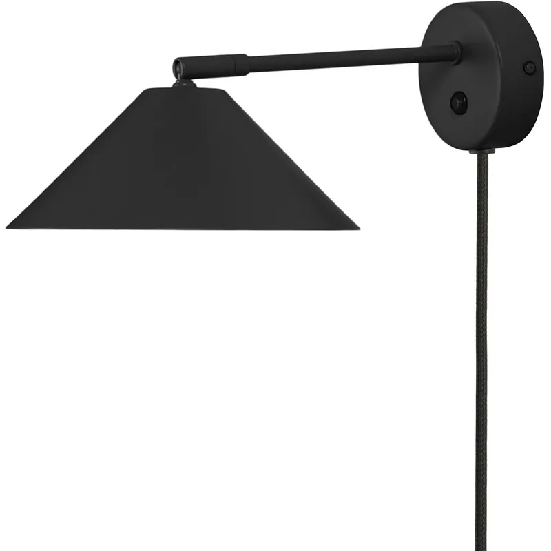 Cannes Vägglampa, Svart Lågt pris