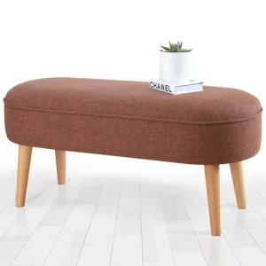 Werribee Sittpuff 100 cm Röd - Möbler Endast idag