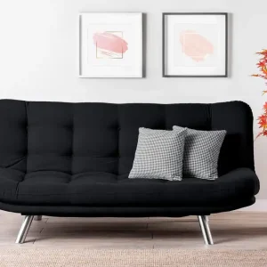 Kingaroy Bäddsoffa 3-sits 200x104 cm Svart - Möbler Premium