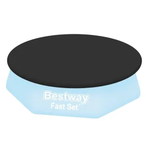 Sänkt pris Bestway Poolöverdrag Flowclear™ 2,44 m Svart Bestway - Trädgård & spabad