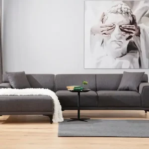 Mississauga Divansoffa 3-sits Antracit - Möbler Erbjudande