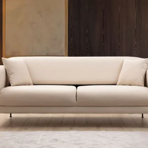 Nyhet Longbush Soffa 3-sits Beige - Möbler