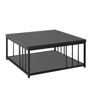 Rabatt Zenn Soffbord 90x90 cm Svart Hanah Home - Möbler