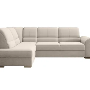 Sajmon Bäddsoffa m. Schäslong 3-sits Beige - Möbler Sänkt pris
