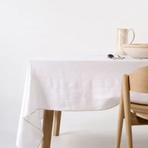 Säker betalning Linneduk beige - 140x250 cm