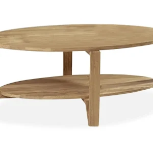 Begränsat antal Scandinavian Choice Eslöv Soffbord 120 cm Ovalt Ek - Möbler