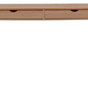 Juntol Skrivbord 140 cm Brun - Möbler Erbjudande