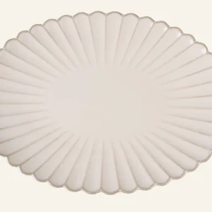Ovalt fat vit - 36x26 cm Handla nu