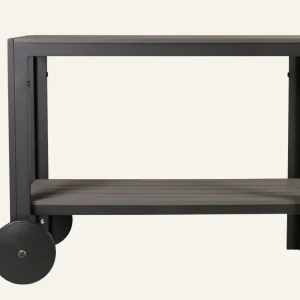 Vagnbord svart - 100x45x74 cm Fri frakt