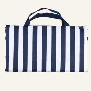 Strandmadrass blå - 50x171 cm Begränsat erbjudande