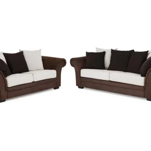 Köp nu Manor House Toronto Soffgrupp 2-sits+3-sits Brun/Beige - Möbler