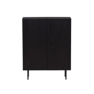 VIND Björkön Skänk 80x30 cm Svart - Förvaring I lager