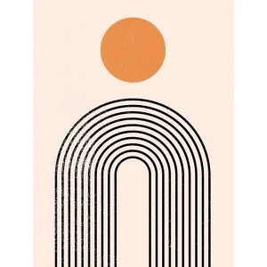 Venture Home Poster Tempel 50x70 cm Beige - Inredning Sista chansen