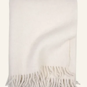 Fri frakt Ullpläd offwhite - 130x170 cm
