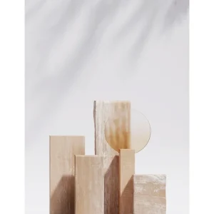 Venture Home Poster Wooden Blocks 50x70 cm Beige - Inredning Beställ idag