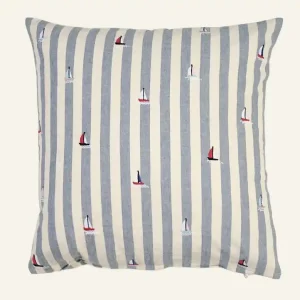 Kuddfodral multi/blå - 50x50 cm Bästa pris
