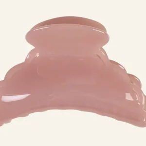 Hårklämma rosa - 11x5x5,5 cm Rabatter