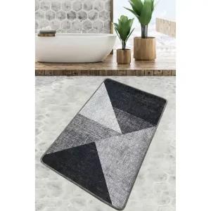 Nikil Badrumsmatta 70x120 cm Rektangulär Grå - Textil & mattor Kundfavorit