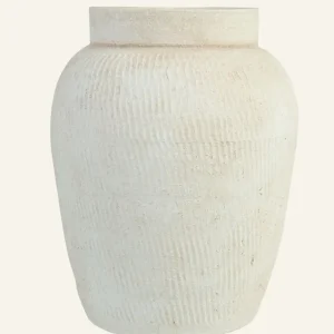 Vas beige - 20,5x26,5 cm Erbjudandepris