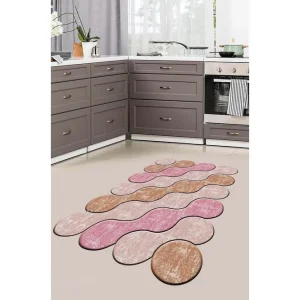 Nobuzane Wiltonmatta 60x100 cm Rektangulär Rosa - Textil & mattor Snabb leverans