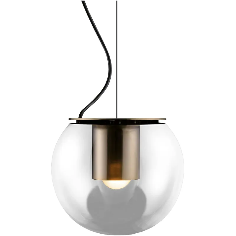 The Globe 827 Pendel, Satin Gold / Anodiserat Brons Rabatter