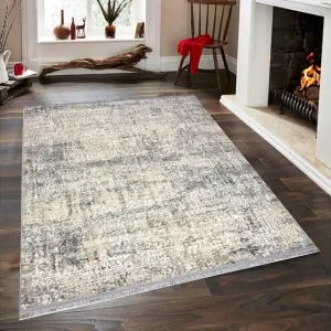 Naveena Wiltonmatta 140x200 cm Rektangulär Grå/Beige/Creme - Textil & mattor Bästa pris