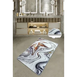 Parinka Badrumsmatta 80x100 cm Rund Flerfärgad - Textil & mattor Kampanj