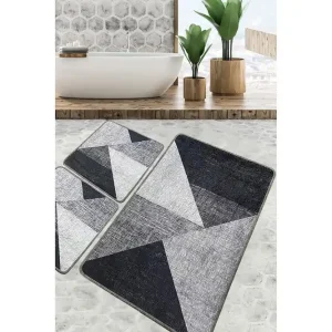Nikil Badrumsmatta 60x100 cm Rektangulär Grå - Textil & mattor Beställ nu