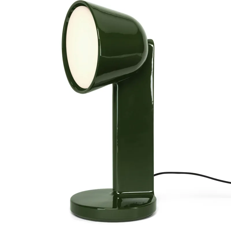 Expressleverans Céramique Side Bordslampa, Moss Green