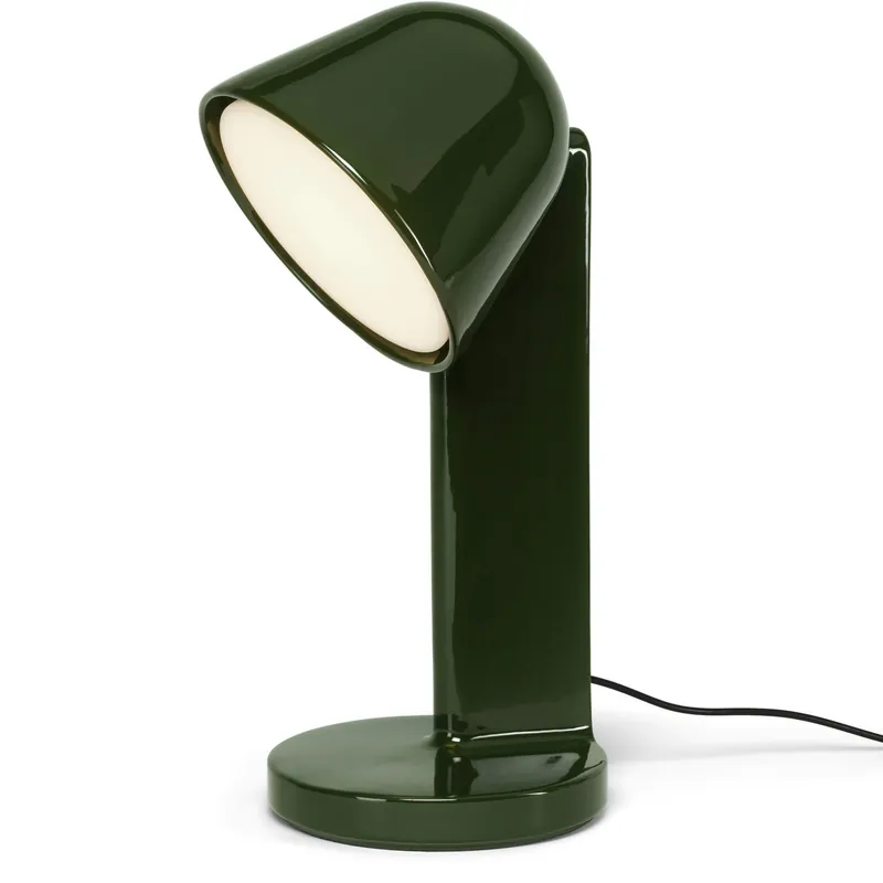 Céramique Down Bordslampa, Mossgrön Nedsatt pris