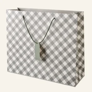 Presentpåse multi/grön - 36x42x14 cm Billig