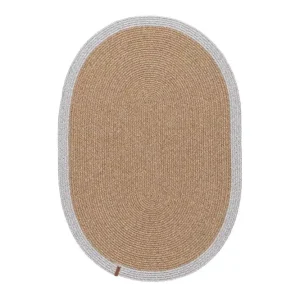 Fielo Bomullsmatta 80x120 cm Rektangulär Grå/Brun - Textil & mattor Lågt pris
