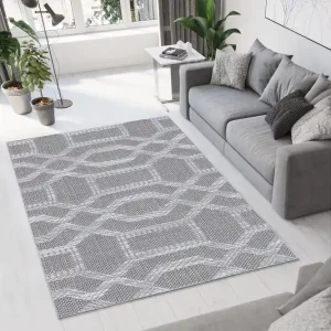 Magma Bomullsmatta 80x200 cm Rektangulär Grå - Textil & mattor Reapris