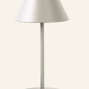 Batteridriven lampa ljusbeige - 10x10x21 cm Erbjudande