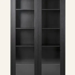 Begränsat erbjudande Skåp svart - 100x40x183 cm
