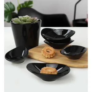 Katyayani Djup Tallrik 12 cm Svart - Servering & matlagning Lägg i varukorgen