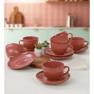 Khiladi Tekopp 12-delar Orange - Servering & matlagning Köp nu