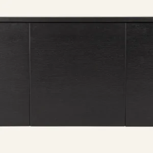 Begränsat antal Byrå svart - 180x40x76 cm